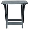 vidaXL Folding Garden Table Green 79x72x70 cm Plastic