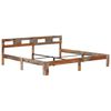 vidaXL Bed Frame without Mattress Solid Wood 200x200cm