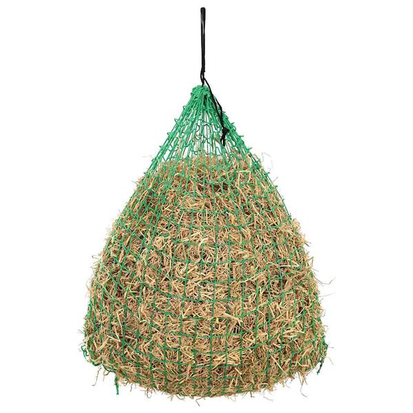vidaXL Hay Nets 2 pcs Round 0.75x0.5 m PP