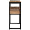 vidaXL Console Table Brown 90 x 33 x 75 cm Solid Acacia Wood
