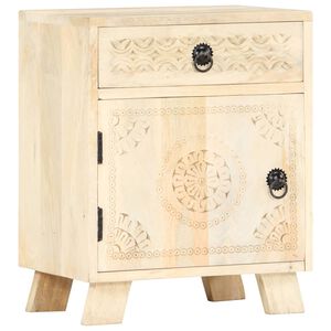 vidaXL Bedside Cabinet 40x30x50 cm Solid Mango Wood
