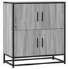 vidaXL Sideboard Grey Sonoma 68x35x76 cm Engineered Wood