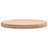 vidaXL Table Top &Oslash;30x2.5 cm Round Solid Wood Beech