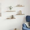 vidaXL Wall Shelves 4 pcs Artisan Oak 40x10x1.5 cm Engineered Wood