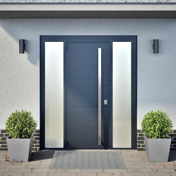 vidaXL Garden Planters 40x40x40 cm 2 pcs Galvanised Steel