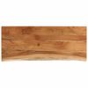 vidaXL Table Top 90x40x2.5 cm Rectangular Solid Wood Acacia Live Edge