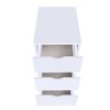 vidaXL Drawer Unit 45x33x60 cm White