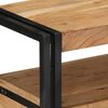 vidaXL Console Table Brown 90 x 33 x 75 cm Solid Acacia Wood