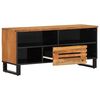 vidaXL TV Cabinet 100x34x46 cm Solid Wood Acacia
