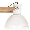vidaXL Industrial Hanging Lamp 25 W White 109 cm E27