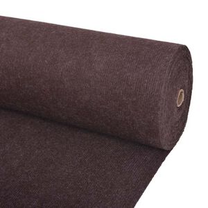 vidaXL Carpet Brown 1.2 x 10 m Polyester