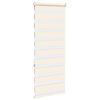 vidaXL Zebra Blind Marble Beige 60x150 cm Fabric Width 55.9 cm Polyester
