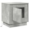vidaXL Bedside Cabinet 2 pcs Concrete Grey 44 x 34.5 x 45 cm