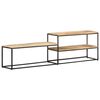 vidaXL TV Cabinet 180x30x50 cm Rough Mango Wood