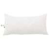 vidaXL Duvet Set with Pillow 2 pcs White Microfibre