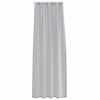 vidaXL Voile Curtain 2 pcs Dark Grey 260 x 140 cm Polyester