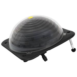 vidaXL Pool Solar Heater | Black | HDPE | Medium | Height-Adjustable