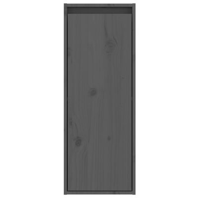 vidaXL TV Cabinets 4 pcs Grey Solid Wood Pine