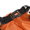 vidaXL Dry Bag with Zipper Orange 20 L PVC