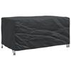 vidaXL Furniture Cover Plain Black 160 x 100 x 70 cm 420D