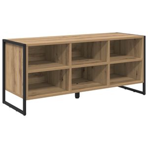vidaXL Shoe Cabinet Artisian Oak 100 x 35 x 44 cm Engineered Wood