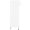 vidaXL Shoe Cabinet High Gloss White 30x35x105 cm Engineered Wood