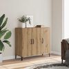 vidaXL Sideboard Artisan oak 90x34x80 cm Engineered Wood