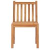 vidaXL 5 Piece Garden Dining Set 160x80 cm Solid Teak Wood