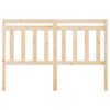 vidaXL Bed Headboard 140x4x100 cm Solid Wood Pine