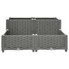 vidaXL Raised Bed 80x80x38 cm Polypropylene