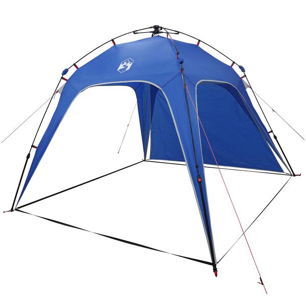 vidaXL Instant Tent Folding Azure Blue 260 x 260 x 197 cm Steel