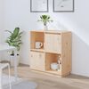 vidaXL Sideboard 74x35x80cm Solid Wood Pine