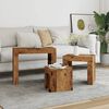 vidaXL Nesting Coffee Tables 3 pcs Old Wood Engineered Wood