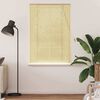 vidaXL Roller Blind with Curtains Manual Nature 110 x 160 cm Bamboo