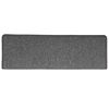 vidaXL Stair Mats 30 pcs 65x21x4 cm Dark Grey Rectangular Edge