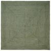vidaXL Area Rugs Square Olive Green 240 x 240 cm Jute