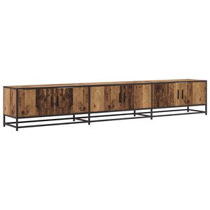 vidaXL TV Units 240 x 35 x 41 cm Old Wood Engineered wood