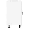 vidaXL Kitchen Base Cabinet Porto White Engineered Wood