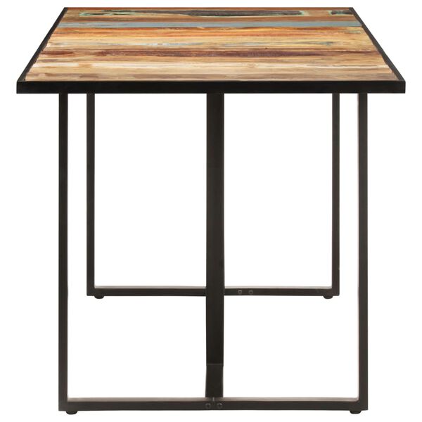 vidaXL Dining Table 200 cm Solid Reclaimed Wood