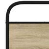 vidaXL Replace Headboard Sonoma Oak 160 cm Steel and Engineered Wood
