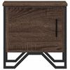 vidaXL Bedside Cabinet Brown Oak 40x30x40 cm Engineered Wood