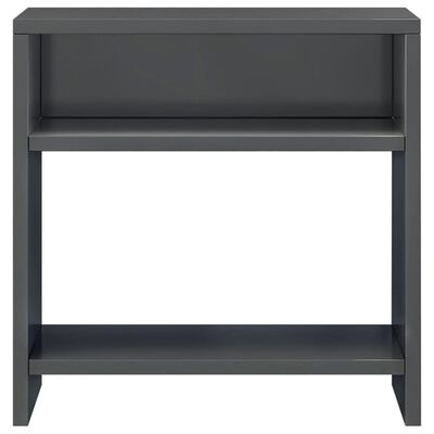 vidaXL Bedside Cabinet High Gloss Grey 40x30x40 cm Engineered Wood