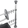 vidaXL Adjustable Kitchen Organiser Aluminium