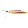 vidaXL Electric Retractable Awning Sand 2.5 x 2 m