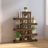 vidaXL Plant Stand Honey Brown 85x25x109.5 cm Solid Wood Pine