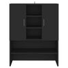 vidaXL Washing Machine Cabinet Black