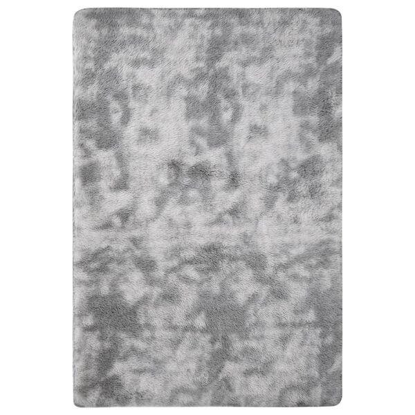 vidaXL Shaggy Rug Grey 200x140 cm