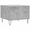 vidaXL Coffee Tables 2 pcs Concrete Grey 50x50x40 cm Engineered Wood
