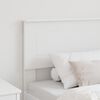 vidaXL Headboard with Headboard White 75 cm Engineered wood
