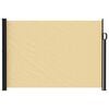 vidaXL Retractable Side Awning Sand 500 x 160 cm Polyester